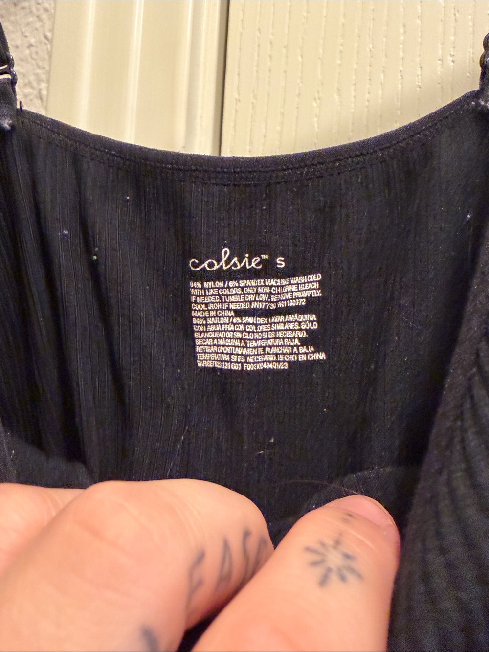 Target Black Ribbed Keyhole Bodysuit - Picture 2 of 4
